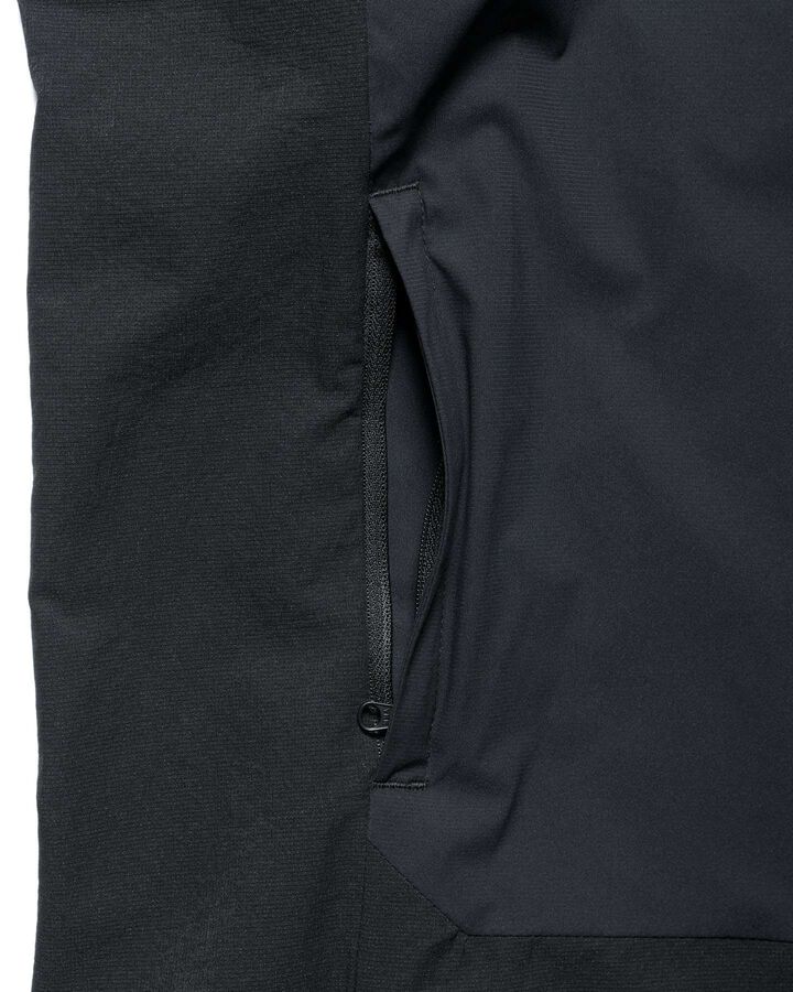 STRETCH LIGHT WEIGHT PACKABLE PISTE,BLACK, medium image number 3