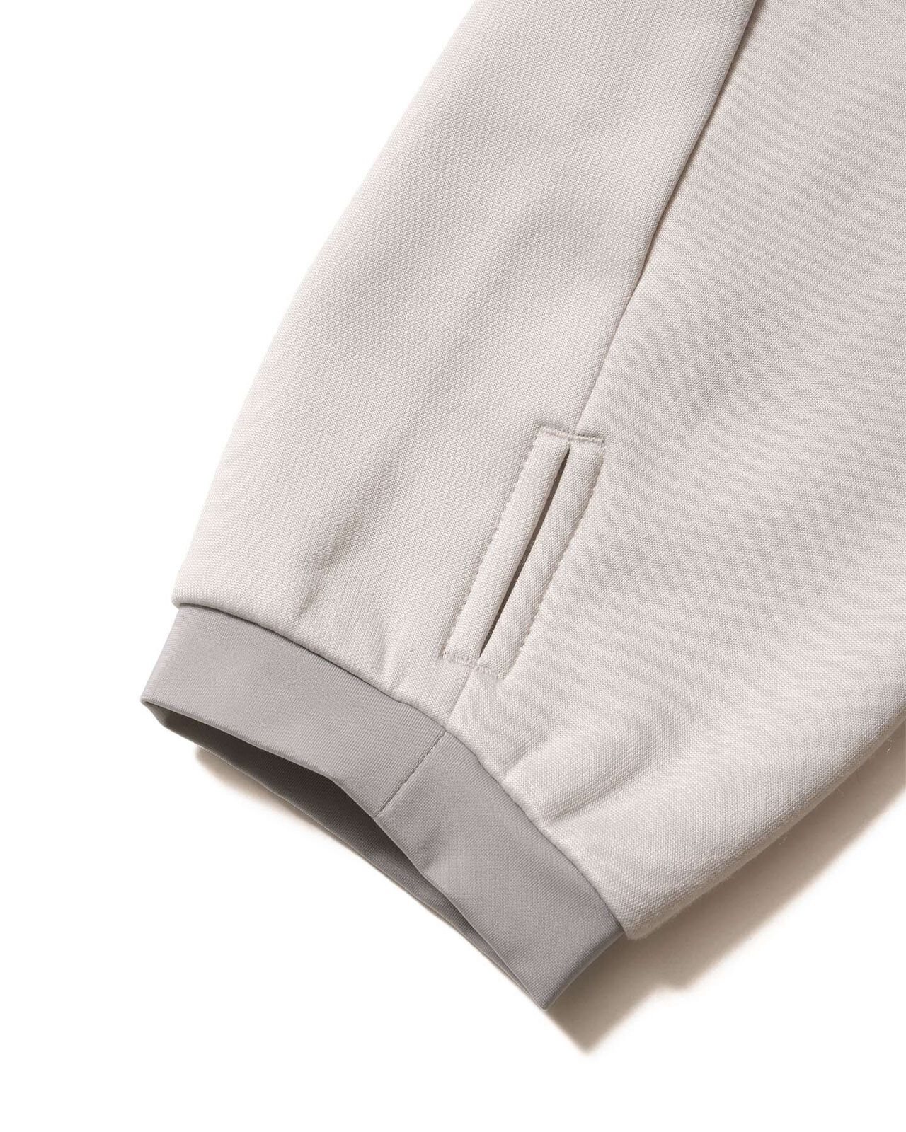 STRETCH FLEECE GAITER HOODIE,LIGHT GRAY, large image number 5