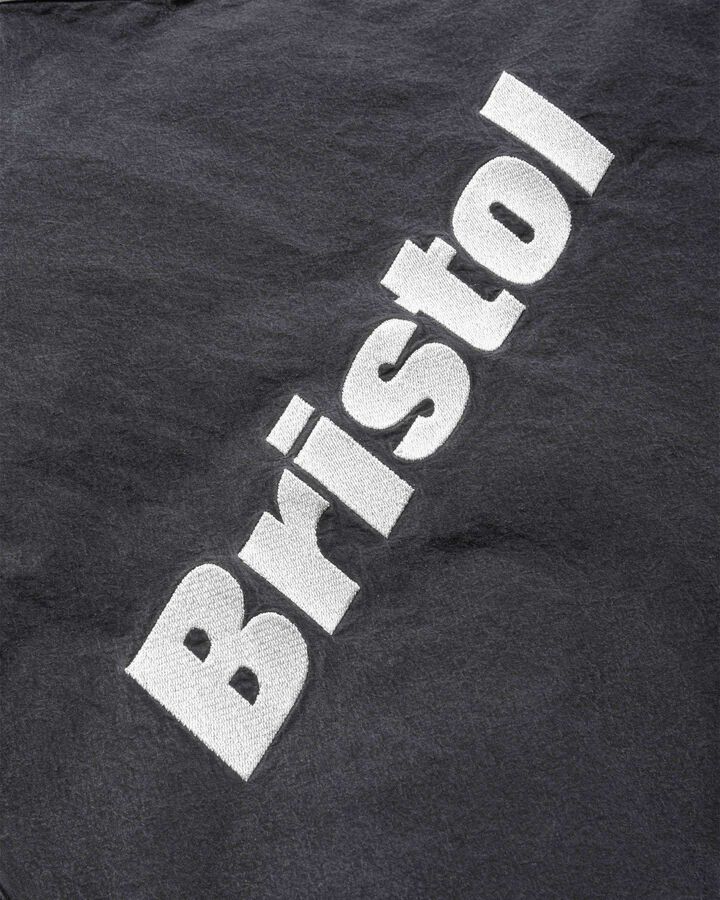WASHED CRISP DENIM HOODED BLOUSON,BLACK, medium image number 4