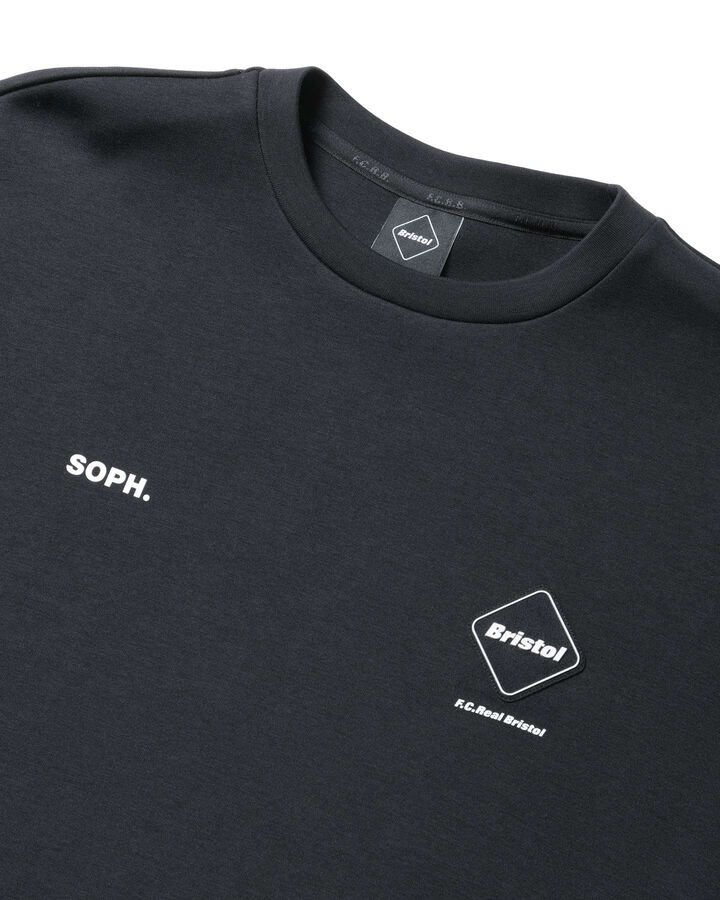 TECH SWEAT CREWNECK TOP,BLACK, medium image number 2