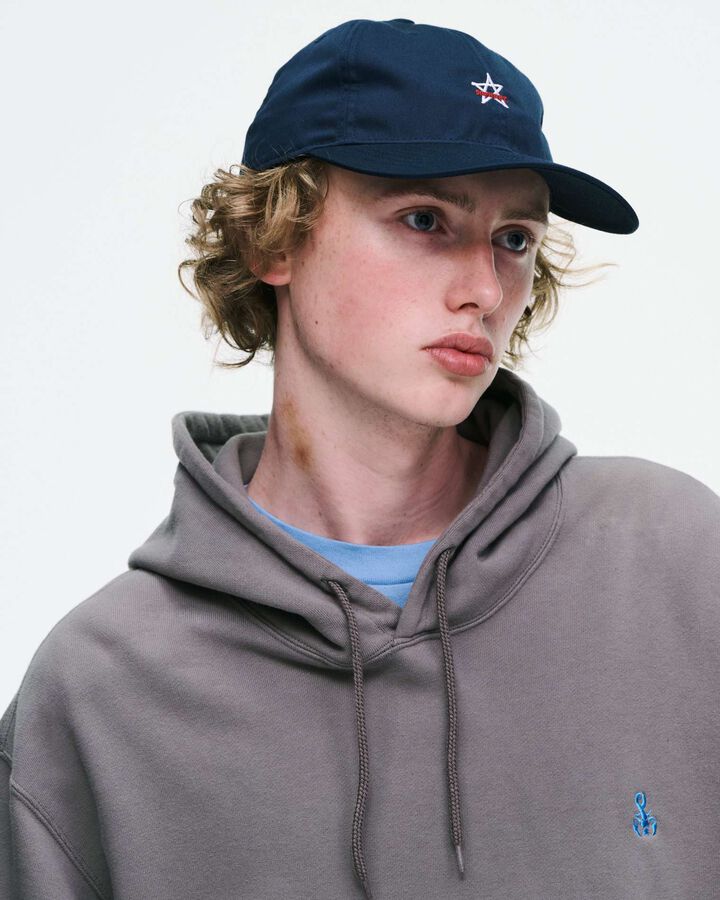 STAR 6-PANEL CAP,BLACK, medium image number 4