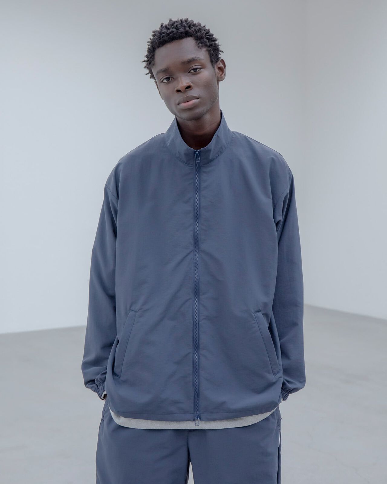 SUPPLEX STAND COLLAR JACKET,BEIGE, large image number 6