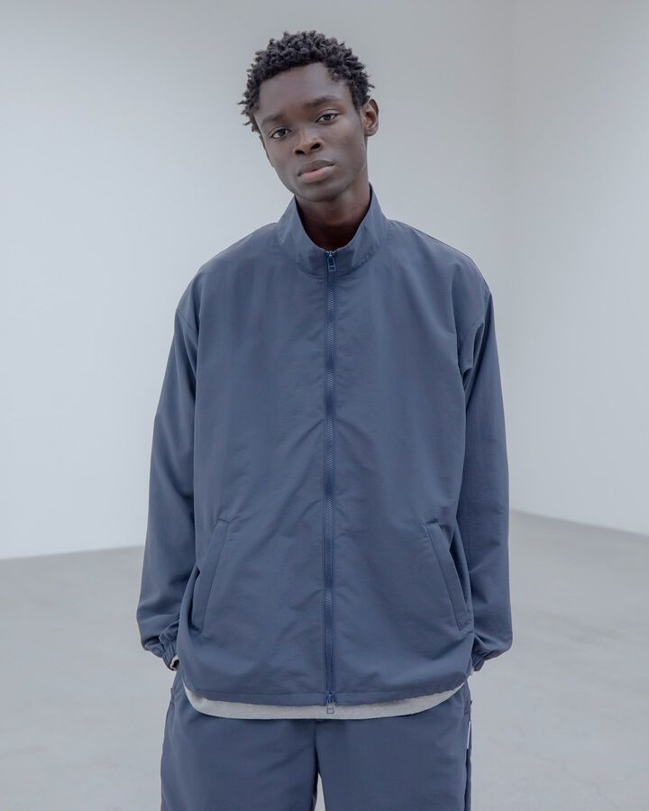 SUPPLEX STAND COLLAR JACKET,BEIGE, medium image number 6