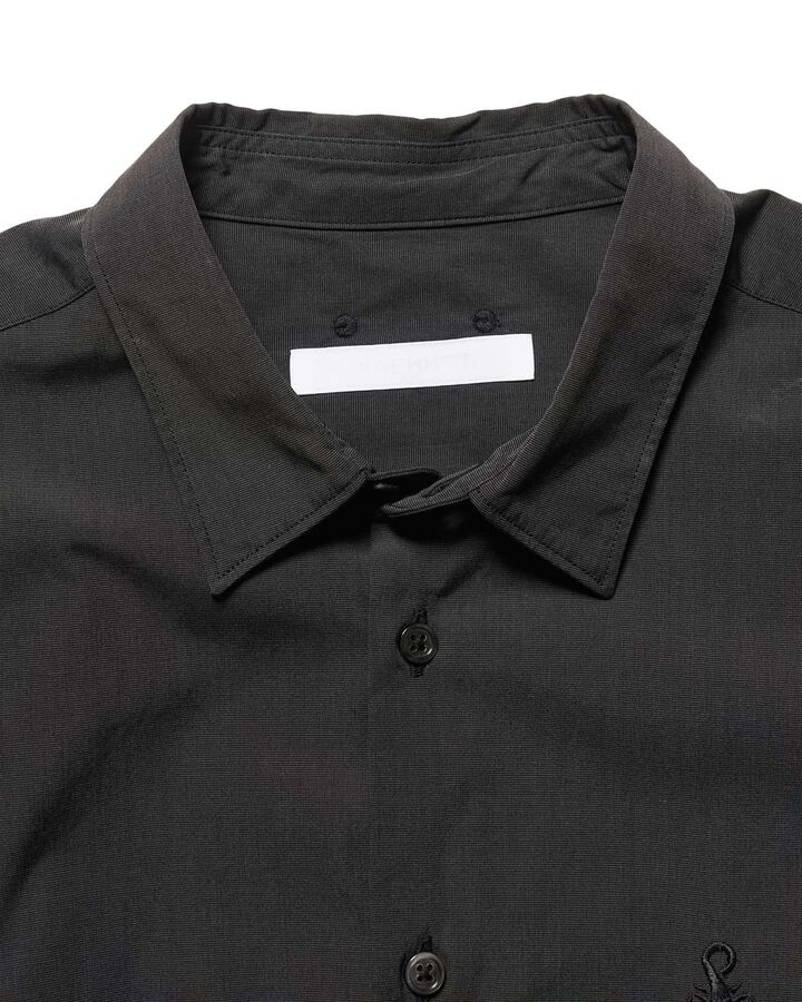 CHAMBRAY REGULAR-FIT SHIRT,BLACK, medium image number 2