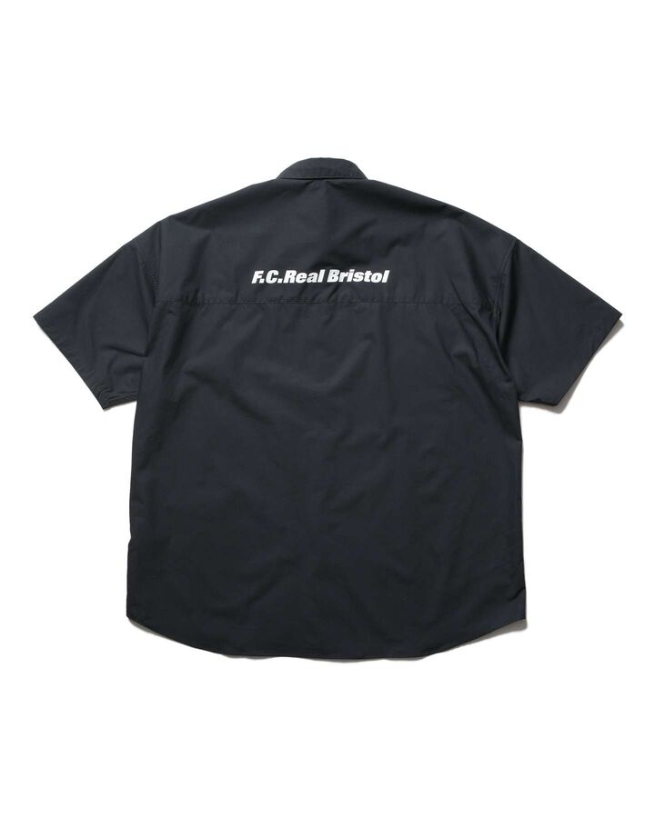 AUTHENTIC FLY FRONT S/S SHIRT,BLACK, medium image number 1