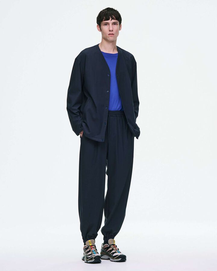 4-WAY STRETCH CARDIGAN,CHARCOAL GRAY, medium image number 5