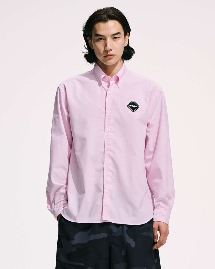 COOLMAX EMBLEM B.D SHIRT,PINK, medium image number 3