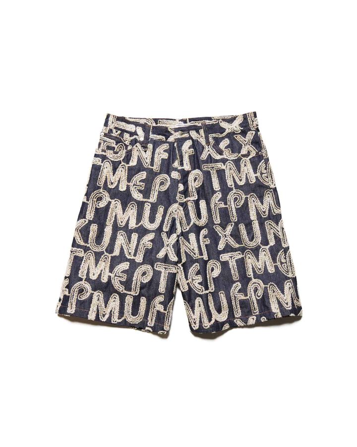 OVERFLOW DENIM SHORTS,INDIGO, medium image number 0
