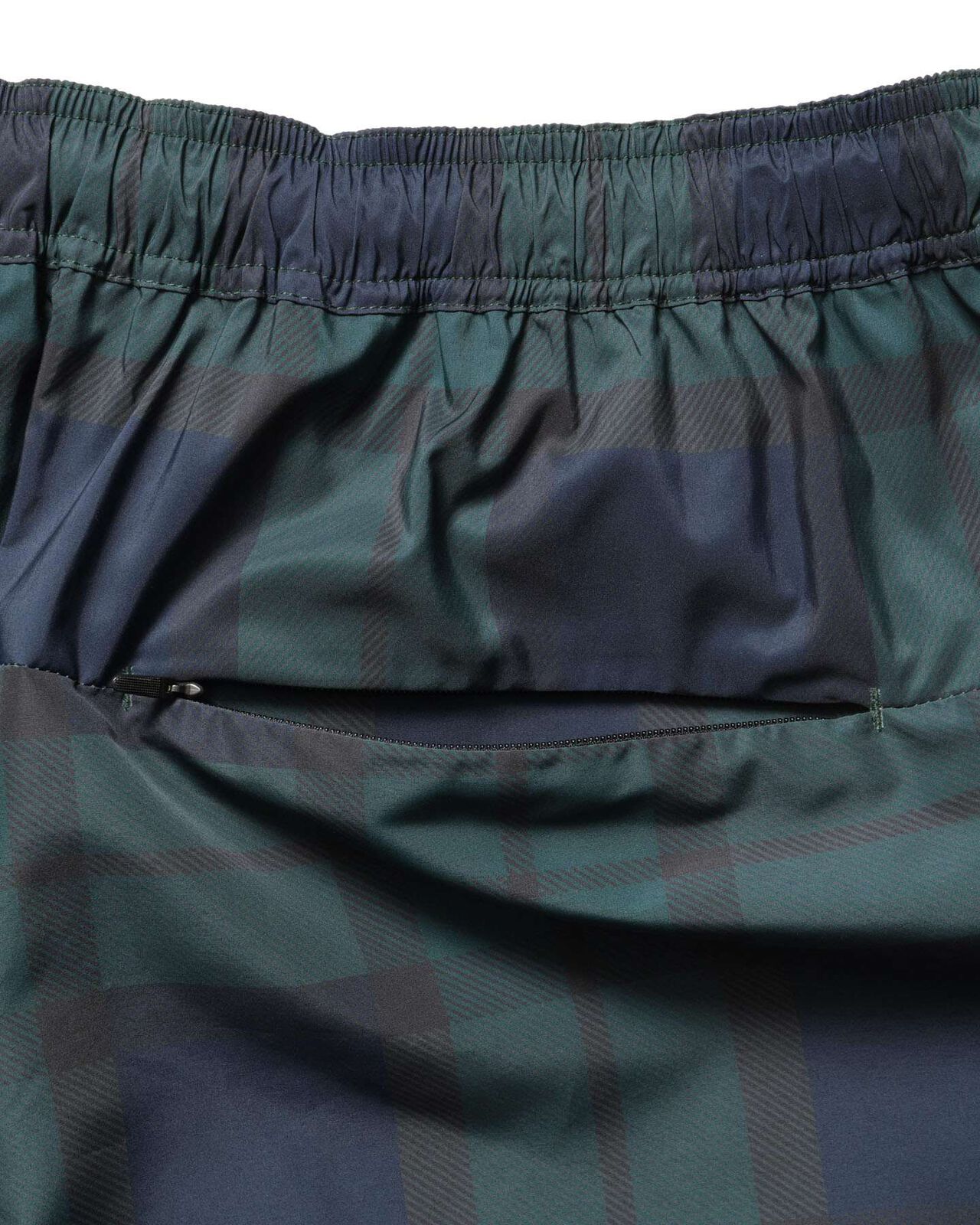 PLAID PRACTICE SHORTS,NAVY, large image number 3