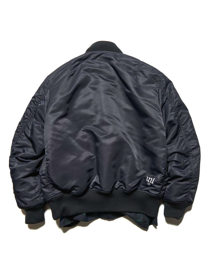 REVERSIBLE MA-1,BLACK, medium image number 1
