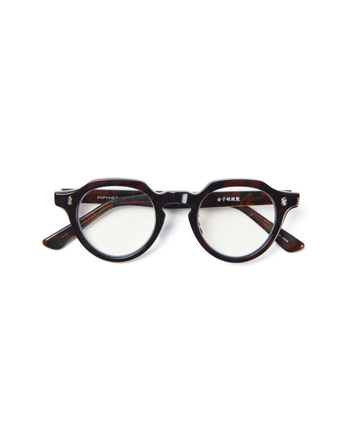 備長炭 PANTO GLASSES,BROWN, medium