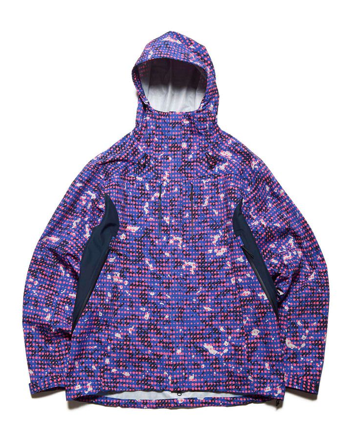 CAMOUFLAGE 3LAYER MOUNTAIN JACKET,PURPLE, medium