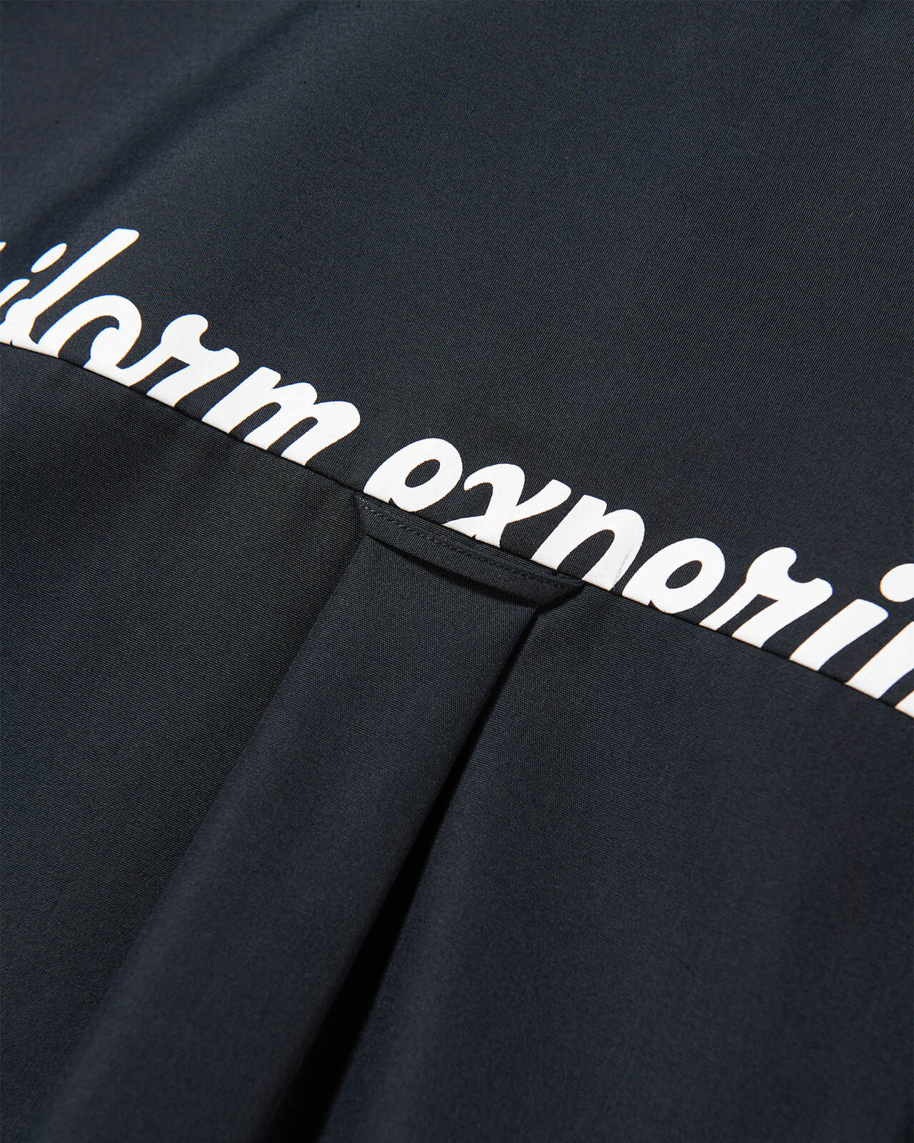 COTTON WEATHER YOKE LOGO PRINT S/S SHIRT,BLACK, large image number 2