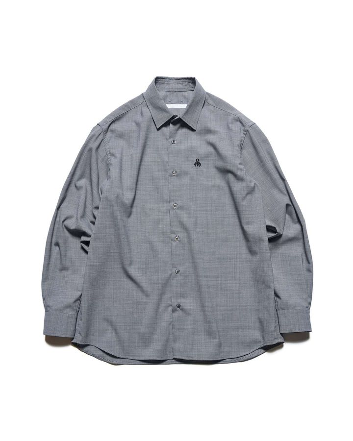 TROPICAL CHECK RELAX-FIT SHIRT,B, medium