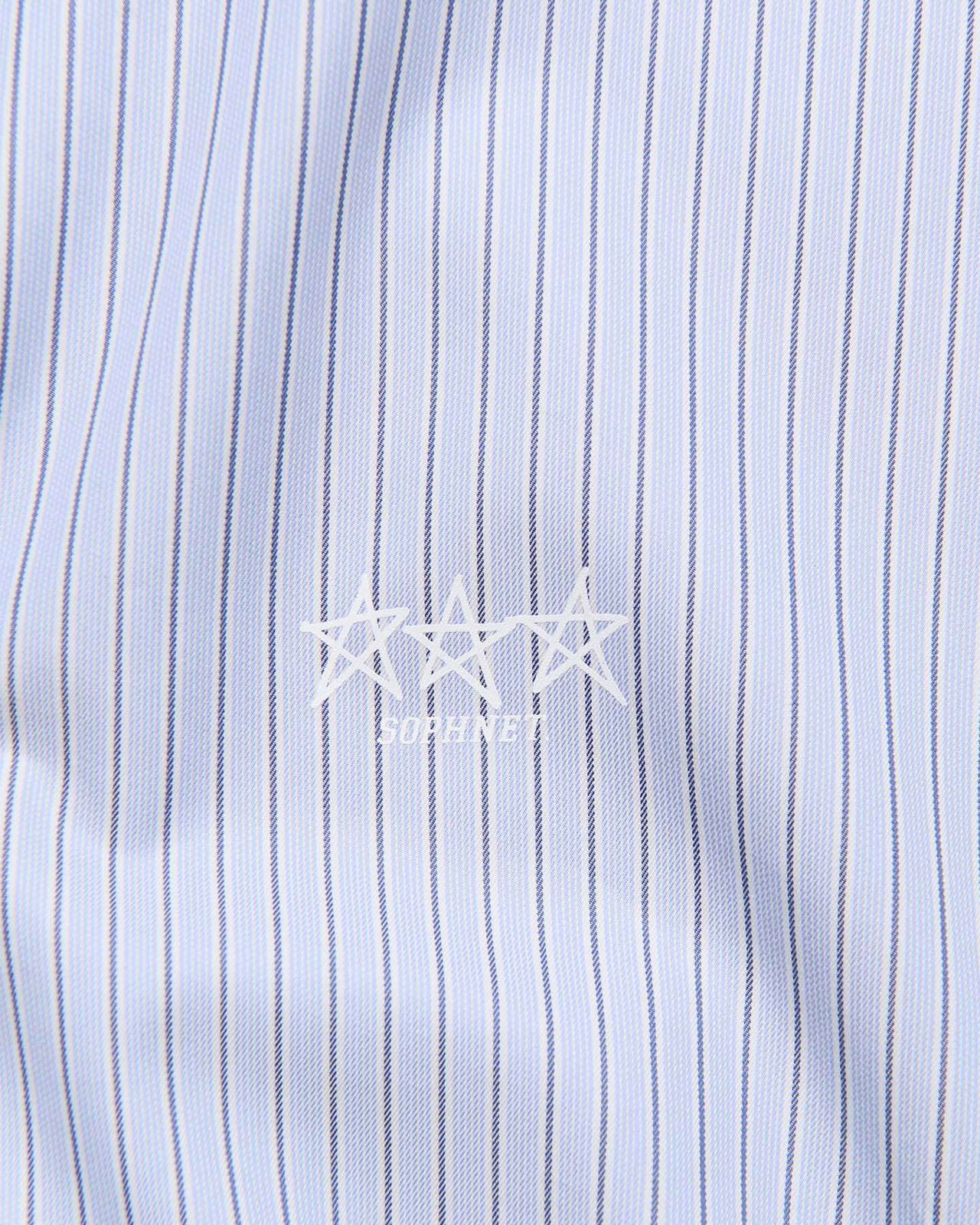 FABRIC-MIX L/S TOP,LIGHT BLUE, large image number 2