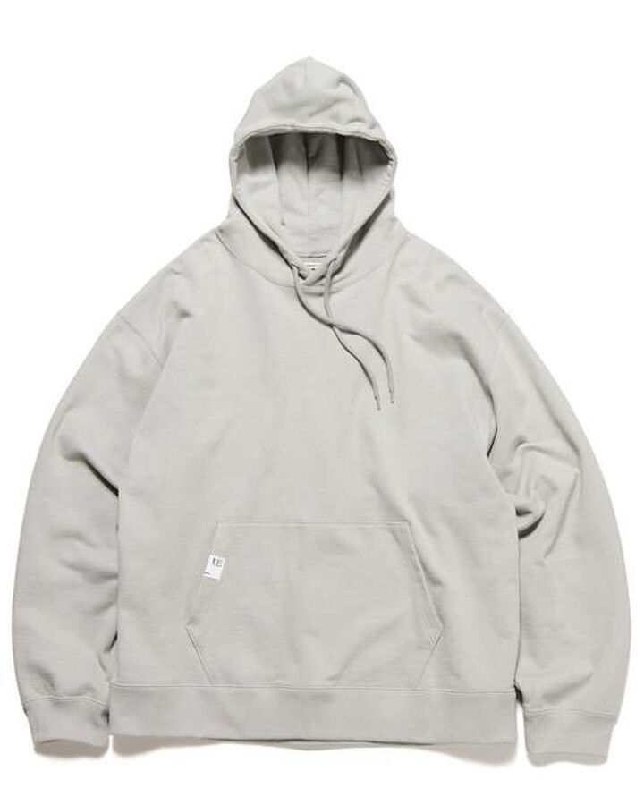 LOOSE HOODIE,LIGHT GRAY, medium