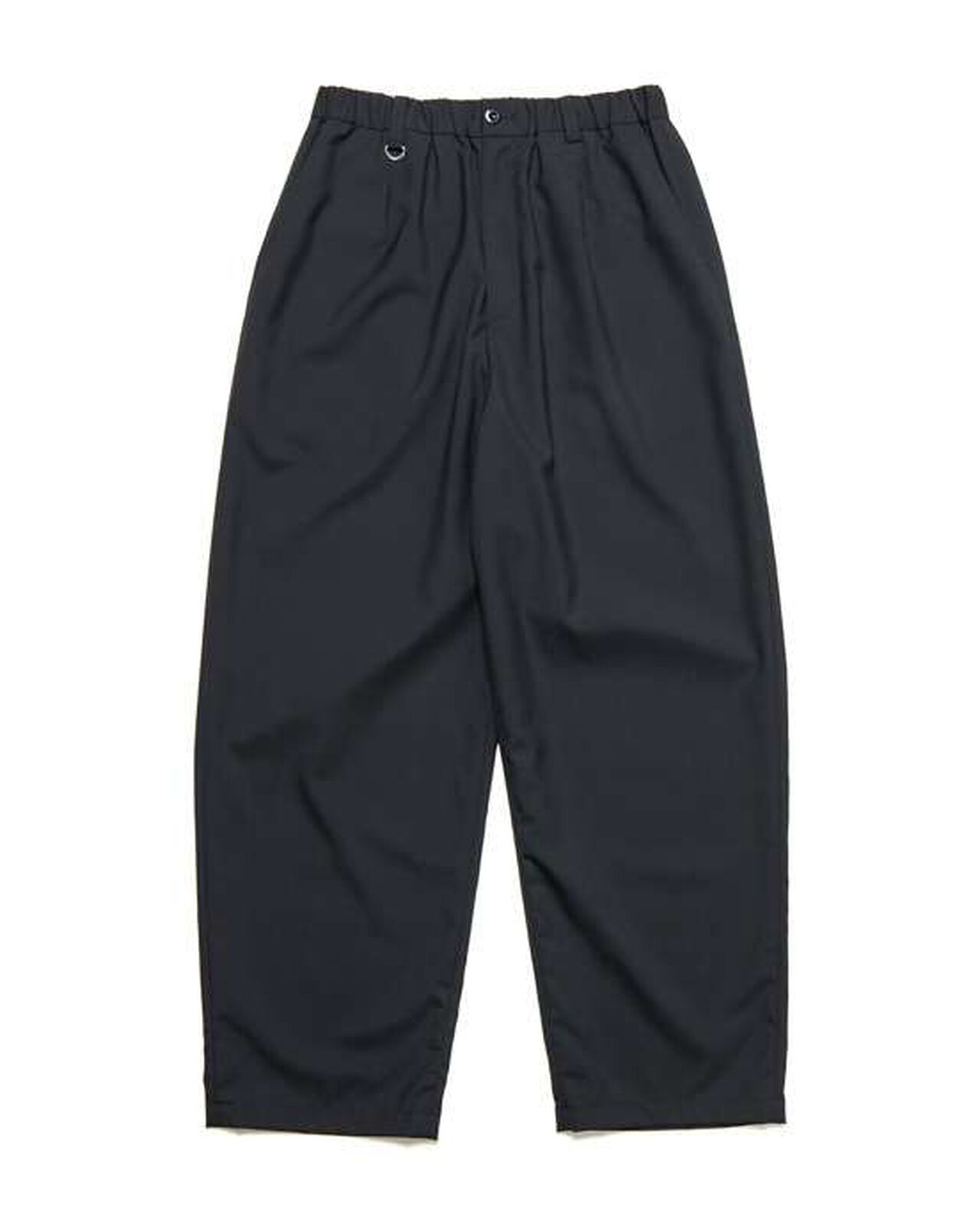 TAPERED BOLD PANTS,BLACK, large image number 0