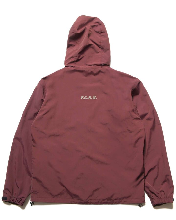 NYLON HOODED BLOUSON,BURGUNDY, medium image number 1
