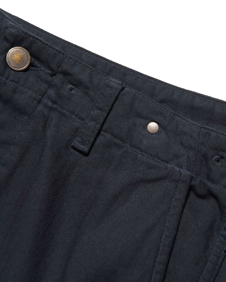 DAMAGED MILITARY PANTS,BLACK, medium image number 4
