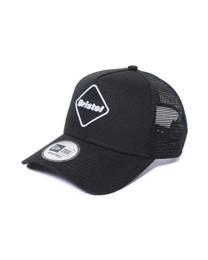 NEWERA 9FORTY A-FRAME MESH CAP,BLACK, medium