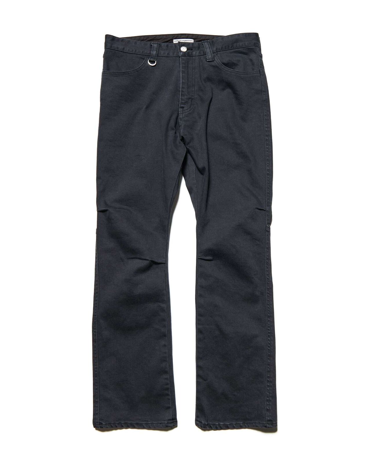 KNEETUCK 5POCKET SLIM-FIT PANTS,BLACK, large image number 0