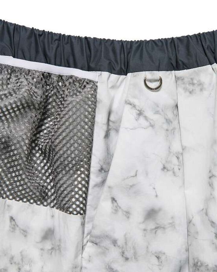 MARBLE TECH SHORTS,WHITE, medium image number 2