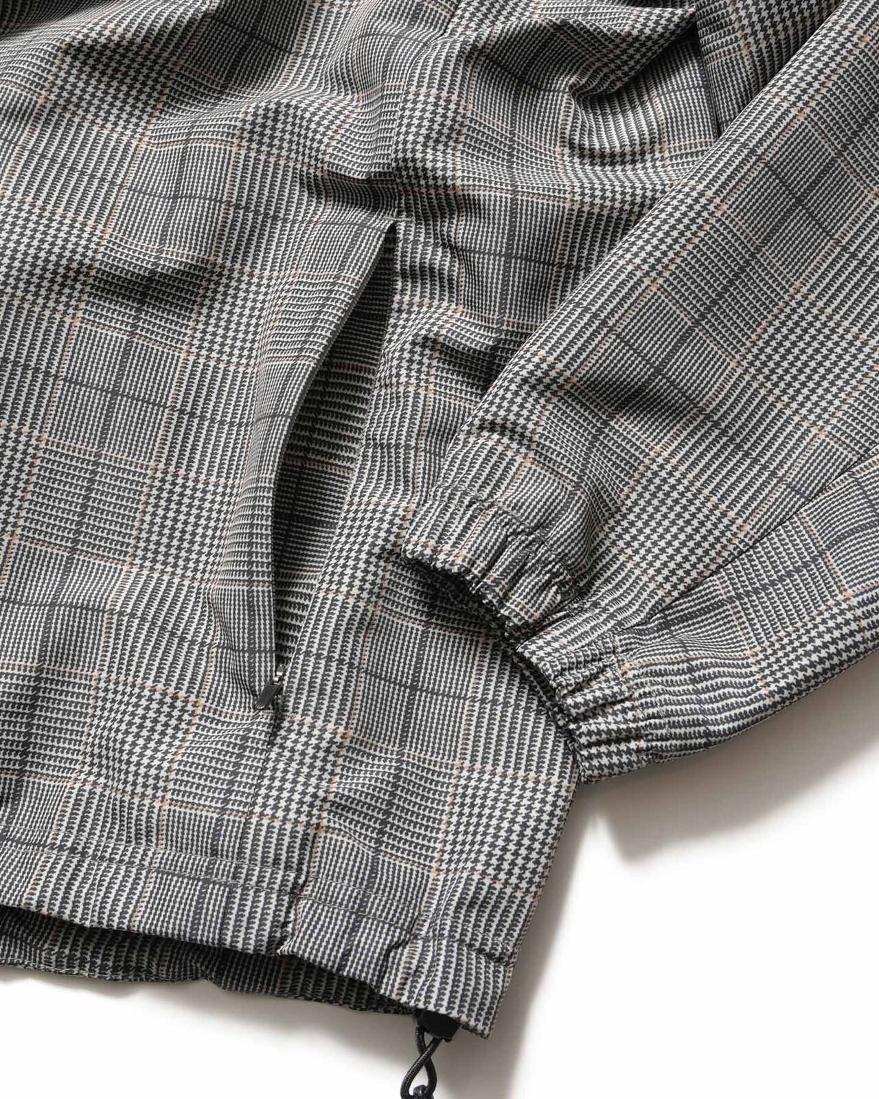 PLAID PRACTICE POLO COLLAR PISTE,GRAY, large image number 4