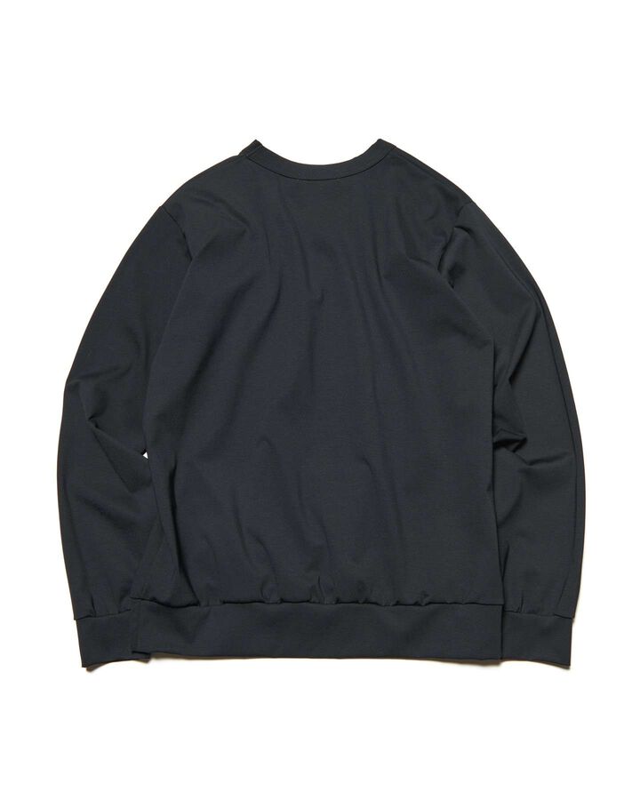 TAUT PONTE CREWNECK TOP,BLACK, medium image number 1