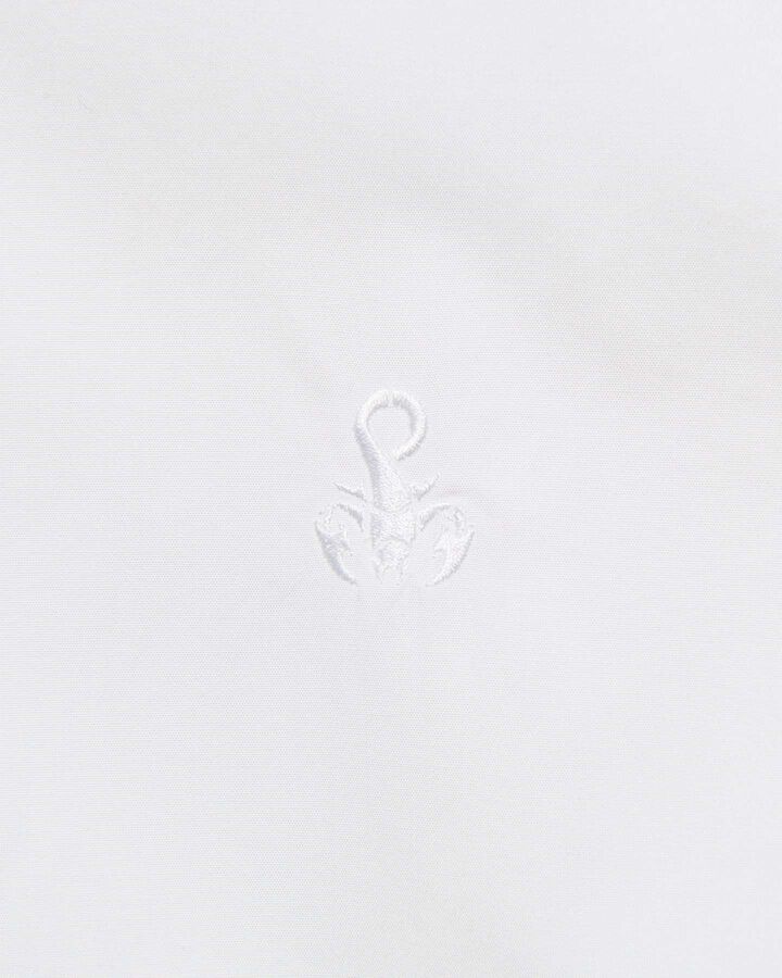 CHAMBRAY REGULAR-FIT SHIRT,WHITE, medium image number 3