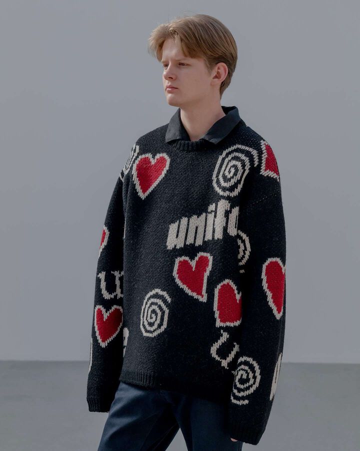 LOW-GAUGE INSPIRATION KNIT,BLACK, medium image number 4