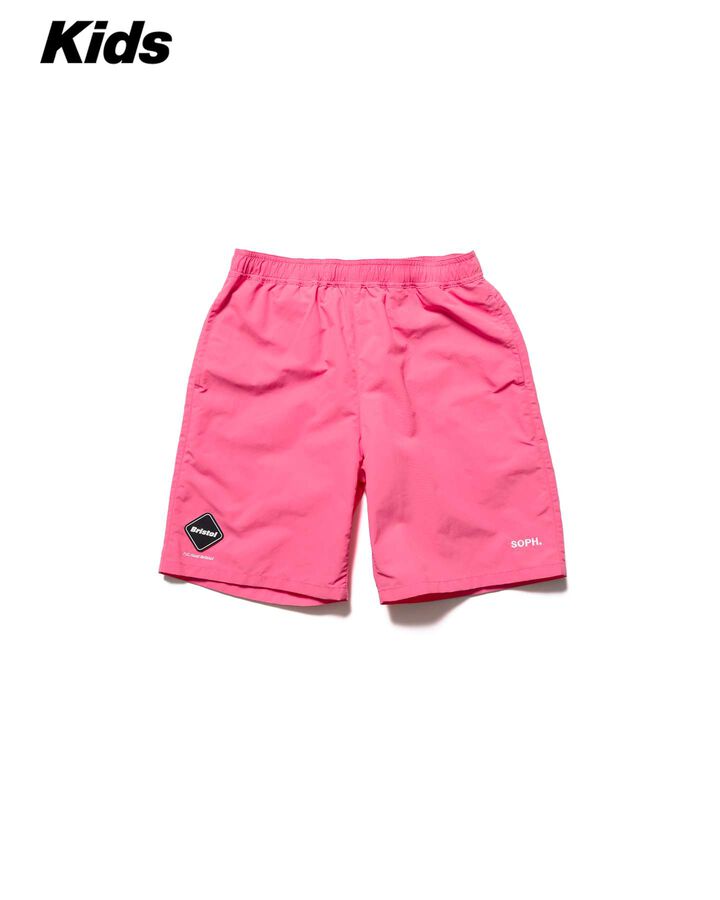 SUPPLEX NYLON EASY SHORTS,PINK, medium