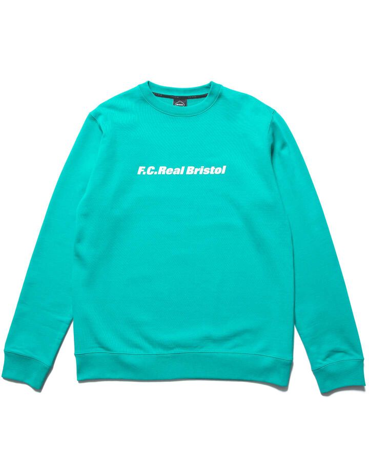 ORIGIN CREWNECK SWEAT,TURQUOISE, medium image number 1