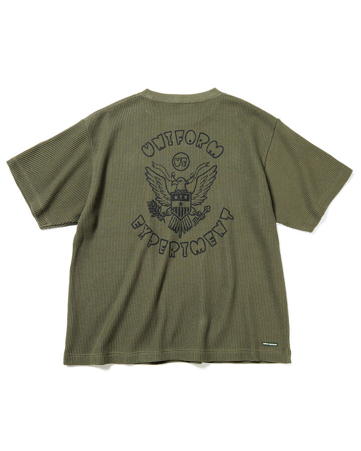 UE NAVY WAFFLE TEE,KHAKI, medium image number 1