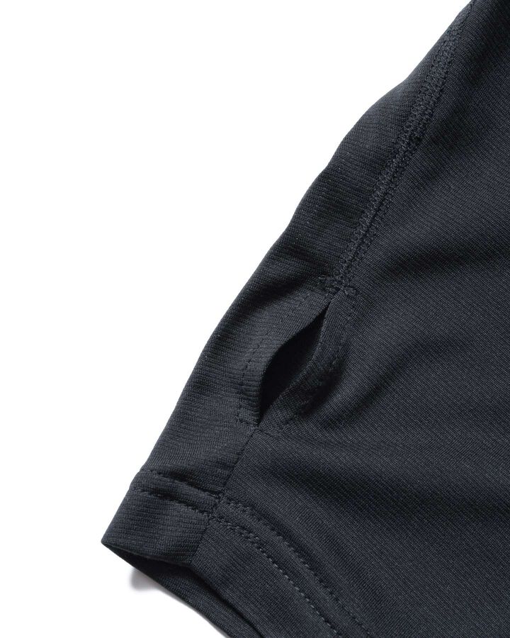 POLARTEC L/S WORKOUT TOP,BLACK, medium image number 5