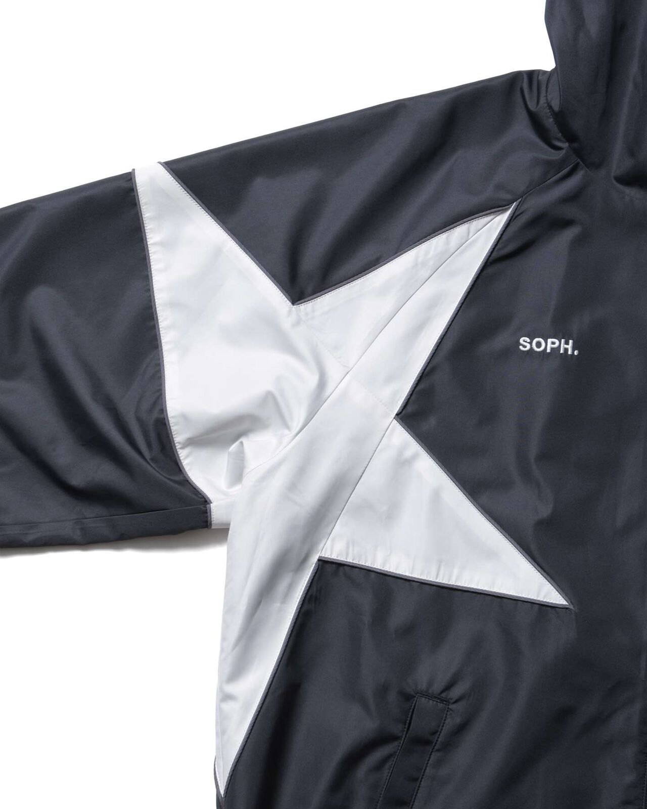 STAR WARM-UP JACKET,BLACK, large image number 3