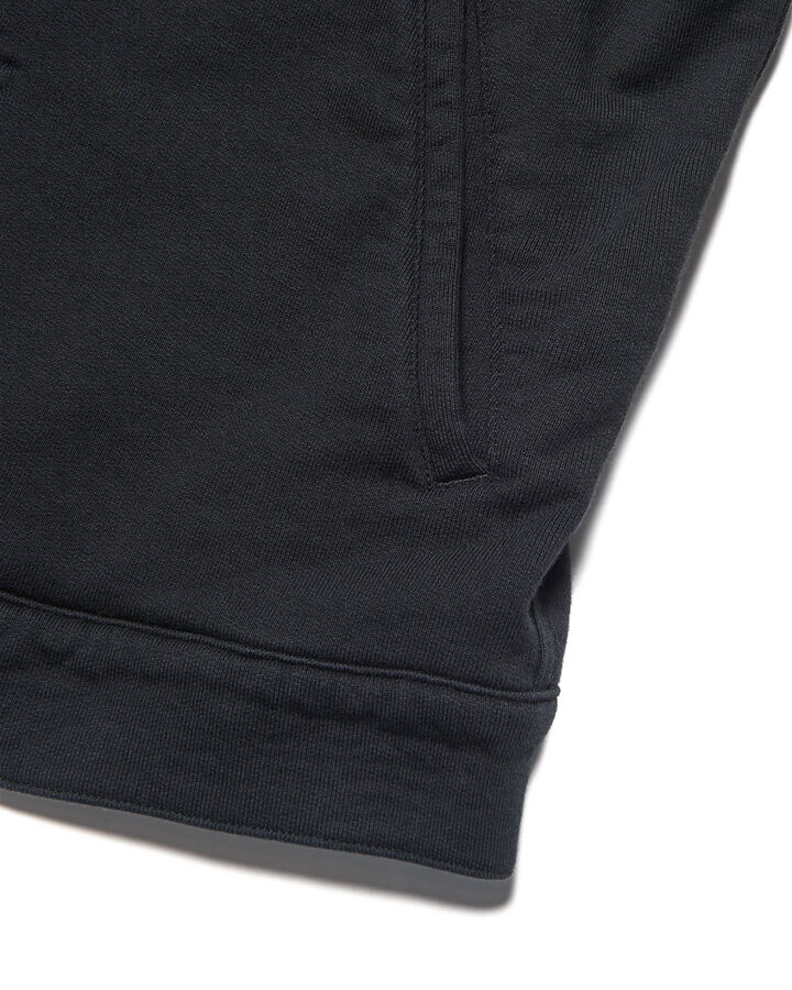 SWEAT TRUCKER JACKET,BLACK, medium image number 2