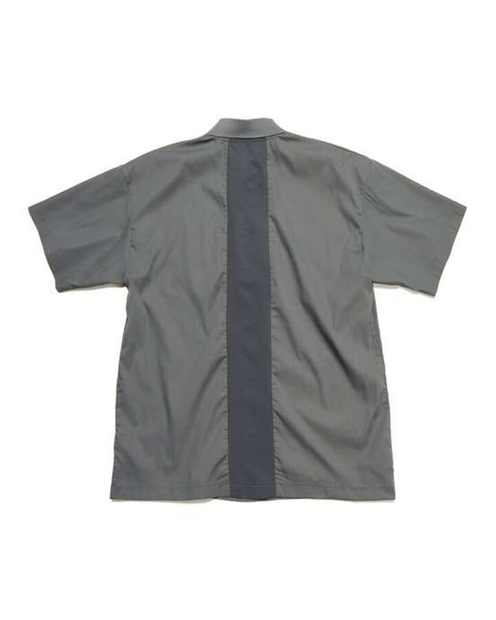 S/S POLO SHIRT,GRAY, medium