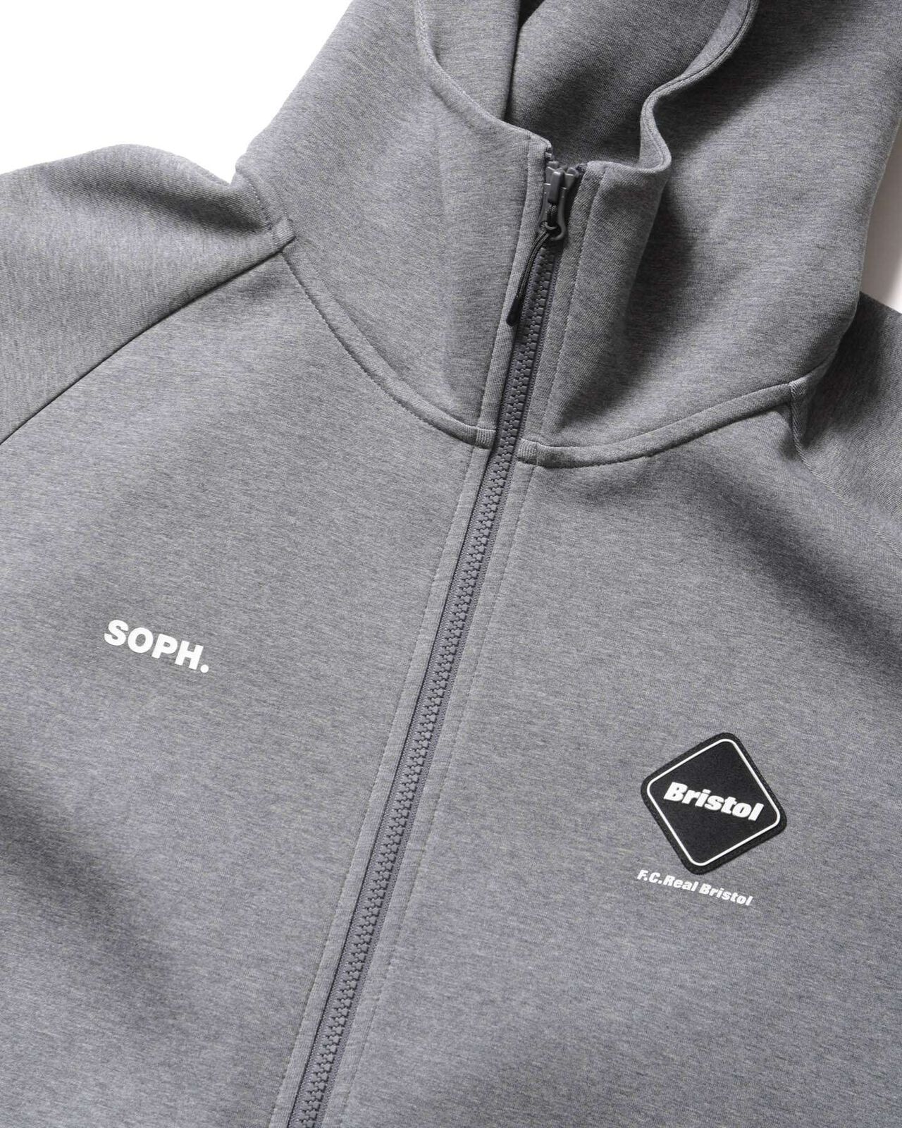 TECH SWEAT VENTILATION HOODIE,GRAY, large image number 2