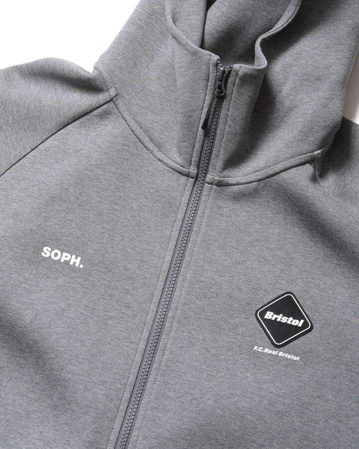 TECH SWEAT VENTILATION HOODIE,GRAY, medium image number 2
