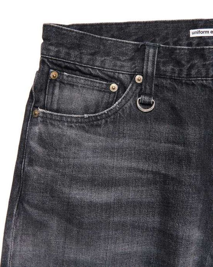 FADING REGULAR FIT JEANS,BLACK, medium image number 2