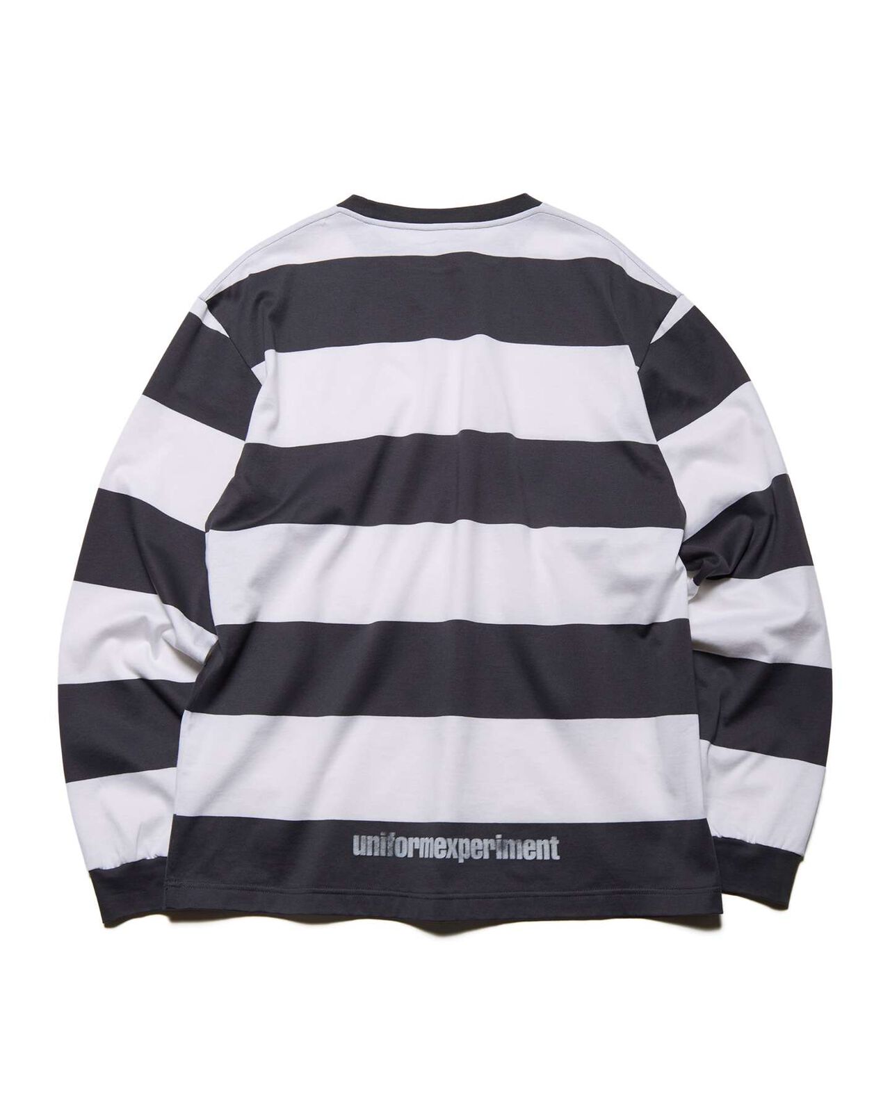 BORDER L/S TEE,WHITE, large image number 1