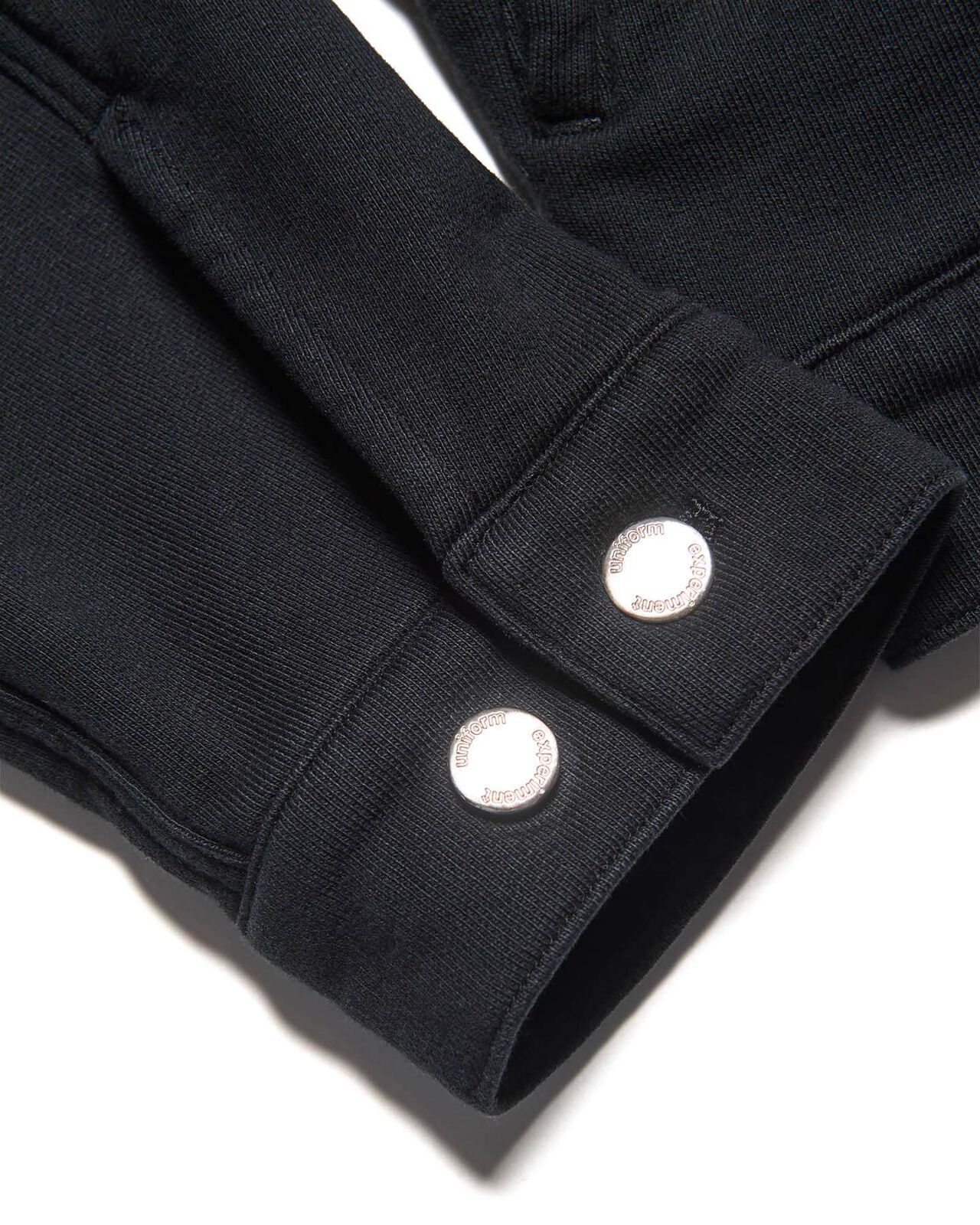 SWEAT TRUCKER JACKET,BLACK, large image number 5