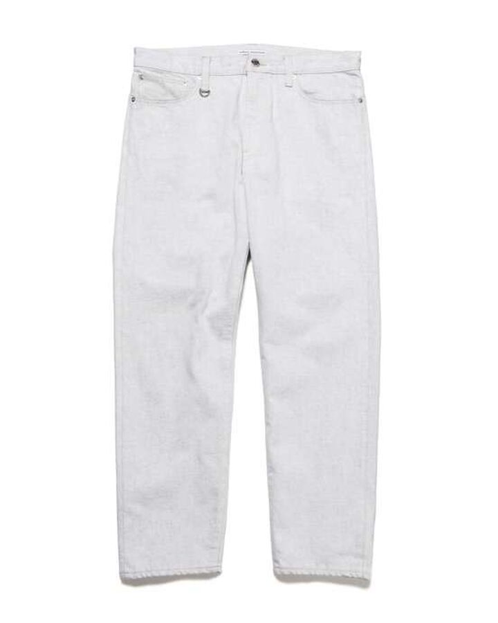 WASHED SLIM FIT JEANS,WHITE, medium image number 0