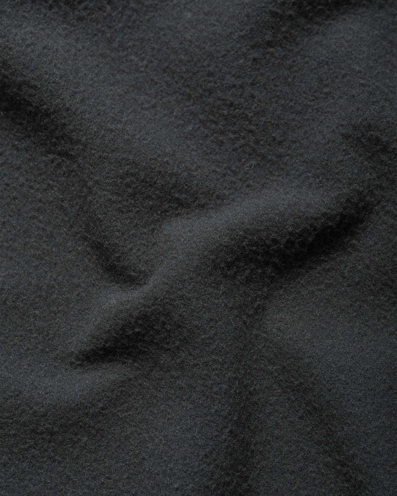 STRETCH FLEECE GAITER HOODIE,BLACK, large image number 5