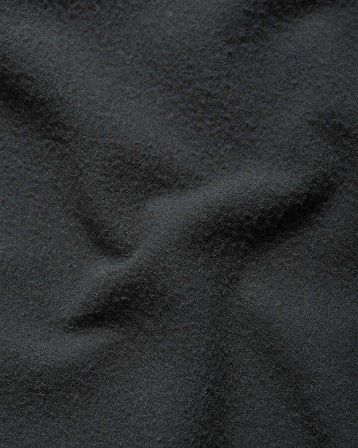 STRETCH FLEECE GAITER HOODIE,BLACK, medium image number 5