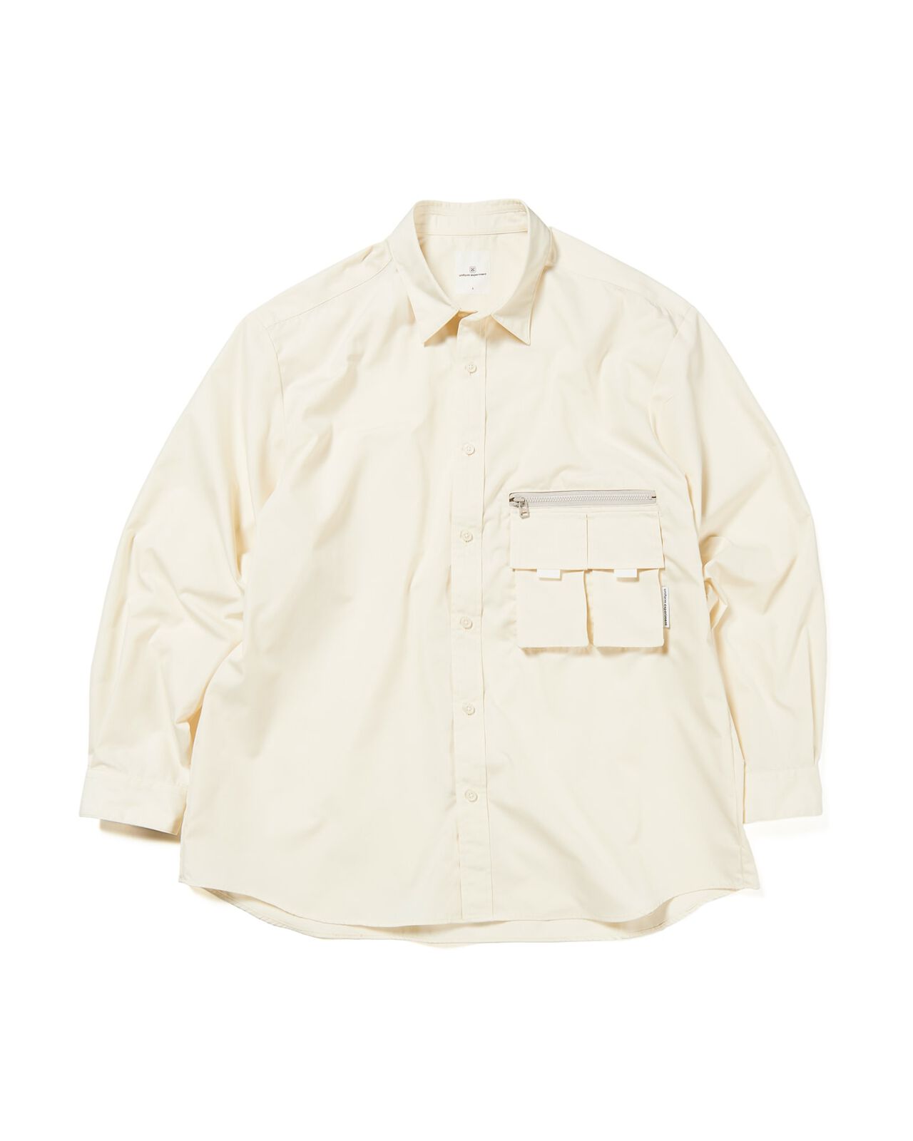 COTTON WEATHER FIELD BAGGY SHIRT,BEIGE, large image number 0
