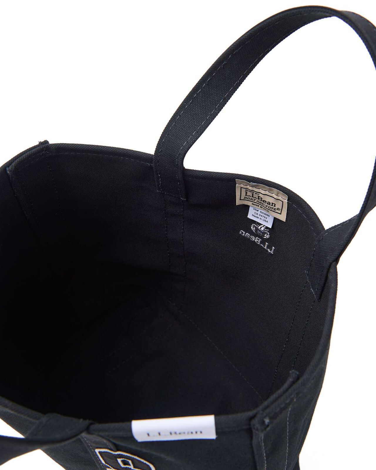 L.L. Bean BOAT AND TOTE MEDIUM,BLACK, large image number 5