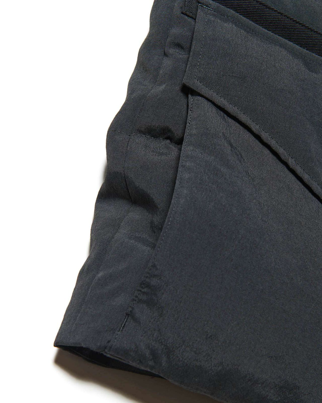 HOLLOW TUSSAH DOWN VEST,BLACK, large image number 4