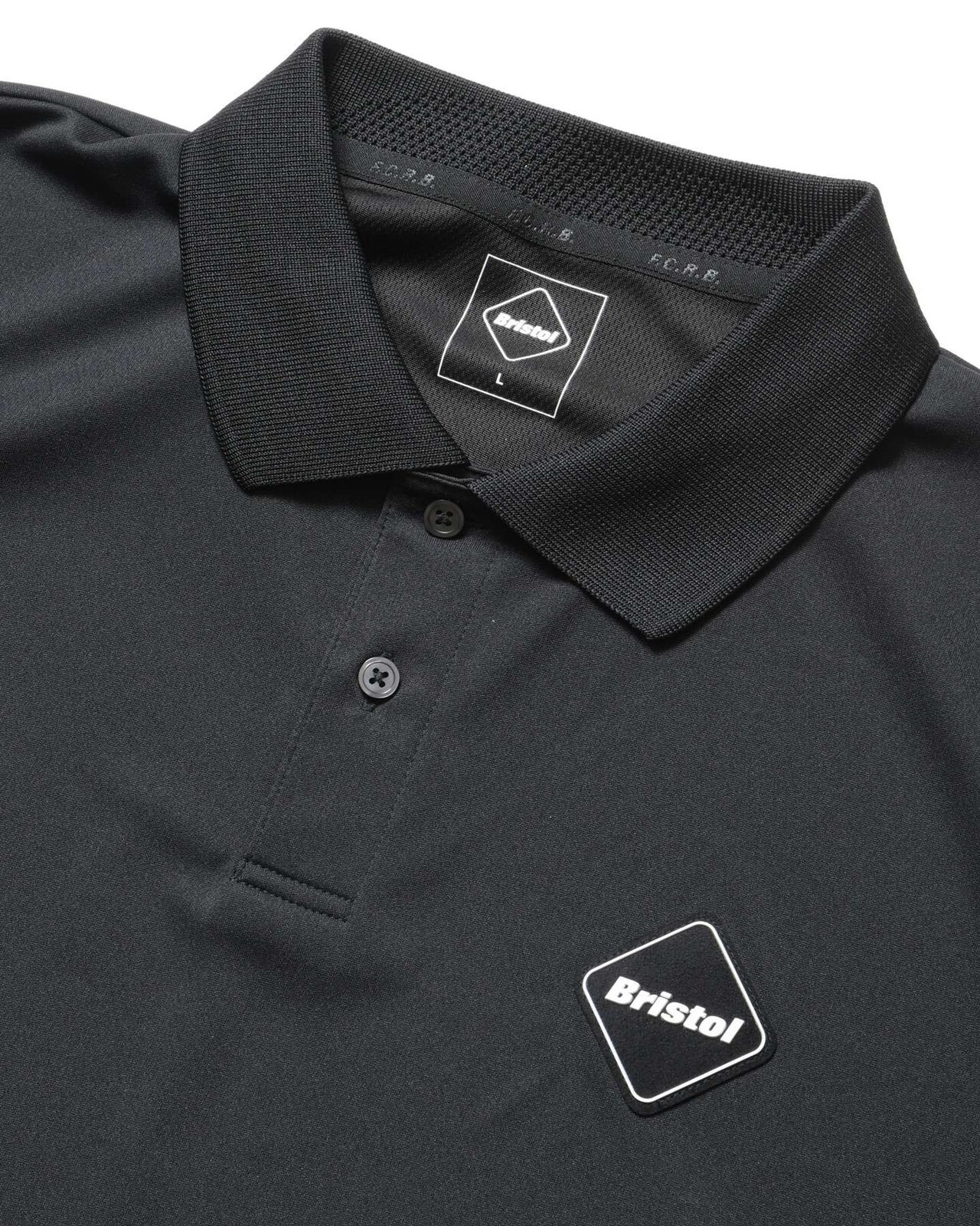 FREEZE TECH S/S POLO,BLACK, large image number 2