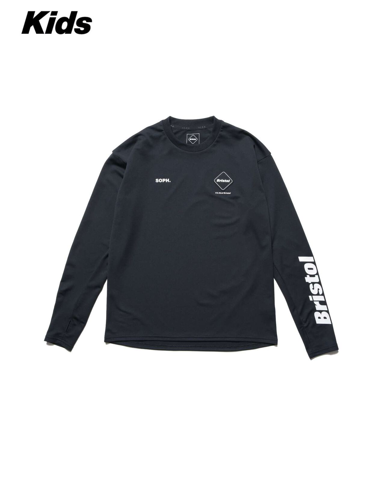 L/S ATHLETIC TOP,BLACK, large image number 0